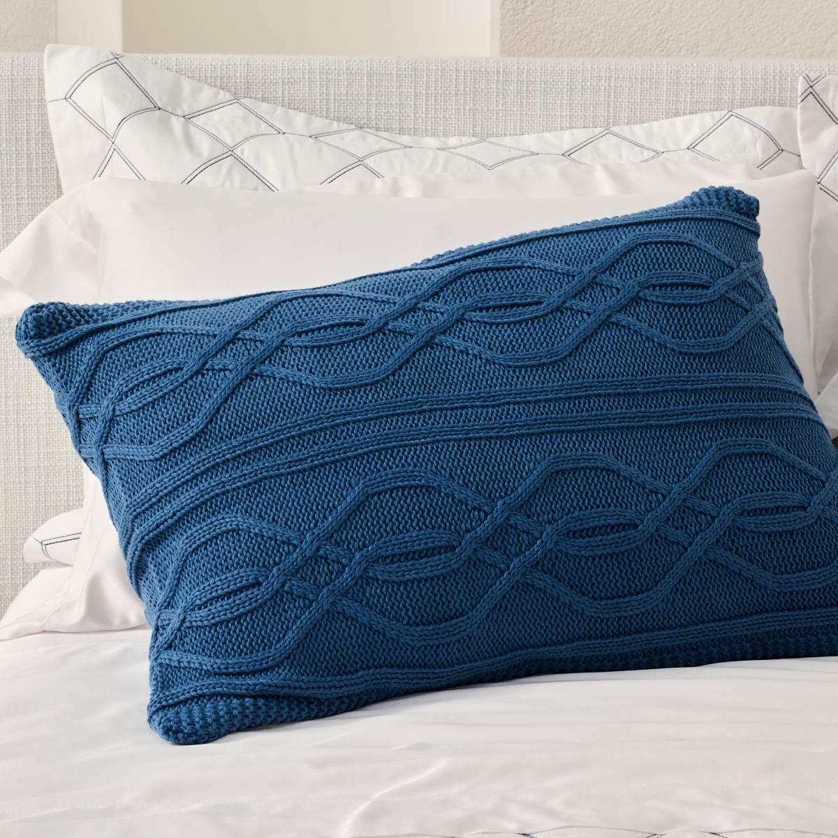 01 16 0114 Porta Travesseiro Tricot Azul 003